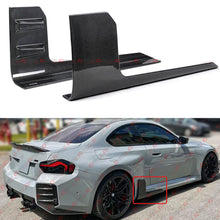 For 2023-2025 BMW G87 M2 MP Carbon Fiber Side Skirt Extension Winglet Attachment