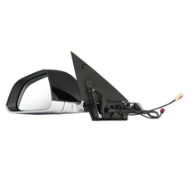 Black Chrome Left Driver Side Heated Mirror Assembly for Tesla Model 3 2017-2023