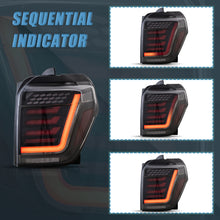 Pair LED Tail Lights Startup animation For Toyota 4Runner 2014-2021 Clear Lens