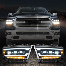 LED Headlight For Dodge Ram 2019-2021 Head Lamps w/ Sequential Indicator