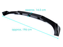Gloss Black Front Bumper Spoiler Splitter Lip For BMW X6 G06 M Sport 2020-2023