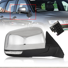 Right Passenger Side Mirror For 2011-2022 Jeep Grand Cherokee Chrome Heated Manual Fold
