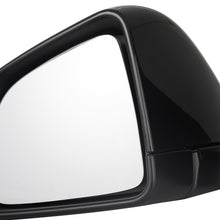 Glossy Black Heated Memory Mirror Left Driver Side For Tesla Model Y 2020-2023