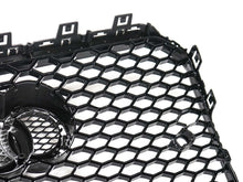 RS5 Style For 2013-2016 AUDI A5 S5 Front bumper black mesh Grill grille