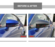 Add-On Real Carbon Fiber Mirror Cover Caps Replacement for Lexus IS ES GS LS CT RC 2013-2020