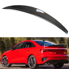 For 2022-2025 Audi A3 S3 RS3 8Y Carbon Fiber Highkick Rear Trunk Spoiler Wing