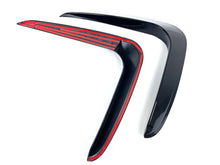 Gloss Black Front Bumper Side Air Vent Trim For BMW X3 X4 G01 G02 19-21 M Sport
