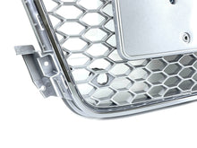 Chrome Honeycomb Front Mesh Grill for Audi A5 B8 S5 2008-2012 fg311