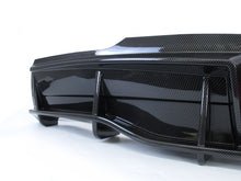 Carbon Fiber Look Rear Diffuser w/ Brake Light For Tesla Model Y 2020-2023
