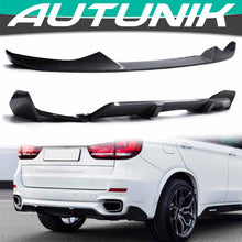 Carbon Look Front Splitter Lip & Rear Diffuser Kits for BMW X5 F15 M-Sport 2014-2018