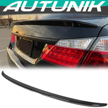 Glossy Black Sport Trunk Lid Spoiler Wing For 2013-2017 Honda Accord Sedan