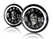 2pcs 7" RGB LED Headlights Halo Angel Eyes DRL for 90-97 Mazda Miata MX5 MX-5