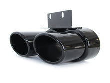 Gloss Black LED Rear Diffuser + Exhaust Tips For AUDI A5 B9 F5 2020-2022 2023 di184
