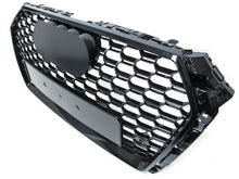 Front Honeycomb Grille Black For AUDI A4 B9 S4 2017-2019 fg67