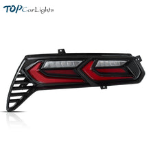Red LED Tail Lights For Chevrolet Corvette C7 2014-2019 w/Animation