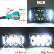 4x6 LED Halo Headlight Hi/Lo Sealed Beam Kit For Pontia c Tran s Am Truck