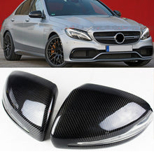 Real Carbon Fiber Side Mirror Covers for Mercedes C-Class W205 C300 C43 C63& GLC X253 GLC300 GLC350 GLC43 W213 E300 E43 2015–2021