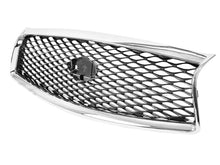 Chrome Front Bumper Upper Grill For Infiniti Q50 2014-2017