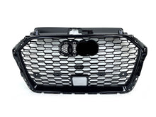Honeycomb Black Front Grill For AUDI A3 8V S3 w/ ACC 2017-2020 fg170