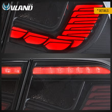 LED Tail Lights Assembly For 2017-2024 Tesla Model 3 Y Rear Lamps Red Turn