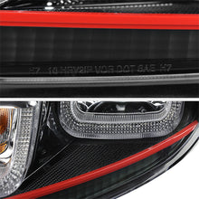 For 2010-2014 Volkswagen MK6 GTI GOLF Sportwagon OLED Neon Tube Red Headlights Pair