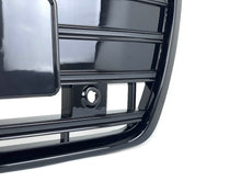 Gloss Black Front Grill for Audi A6 C8 S6 2019-2024 with ACC fg321