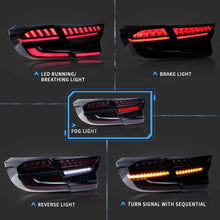 Full LED Smoked Tail Light For Honda Accord 2018-2022 Rear Lamp Assembly