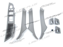 7pcs Gray Interior Door Handle Window Lift Button Panel For BMW 5 Series F10 F11 M5 2011-2016 it35