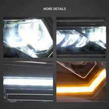 LED Projector Headlights For Ford Mustang 2005-2009 W/Start Up Animation
