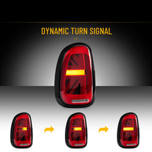 Red LED Tail Lights For Mini Cooper Countryman R60 2010-2016 w/Sequential Turn