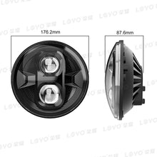 7 INCH LED Headlights Assembly for Jeep Wrangler JK Liberty 2007-17