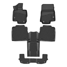 Floor Mats Liner for Mercedes GLS 2020-2024 6 Passenger All Weather TPE Black
