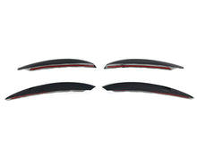 For 2022-2023 Mercedes C W206 S206 AMG Package Front Fog Light Lamp Cover Trim Glossy Black