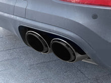 3-Layer Black Exhaust Tips for Porsche 958.2 Cayenne GTS S 2015-2018 et211