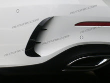 Glossy Black Rear Canards Air Vent Covers for Mercedes Benz W177 Sedan A200 A220 A35 AMG 2019-2024 pz4