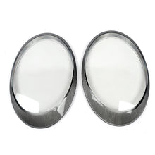 Pair Front Lampshade Headlight Lens Cover For Porsche 997 911 Carrera 2006-2012