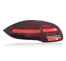 LED Black Tail Lights for Porsche Cayenne 2011-2014 958 Sequential Rear Lamps
