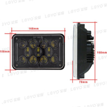 4x6 LED Halo Headlight Hi/Lo Sealed Beam Kit For Pontia c Tran s Am Truck