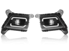 LED DRL For 2019-2022 Chevy Silverado 1500 2500HD 3500HD Fog Lights Lamp w/ Turn Signal