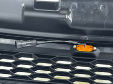 Black Front Bumper Upper Grille w/ LED Lights Fits For 2001-2004 Ford Escape / Kuga