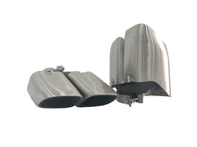 Square Exhaust Tips Muffler Pipe for Porsche Macan Base 2019-2024