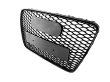 For Audi Q7 2005-2015 Front Bumper Radiator Vent Mesh Grille Grill Gloss Black
