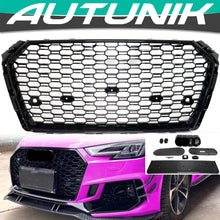 Front Honeycomb Grille For AUDI A4 B9 S4 2017 2018 2019