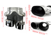 Gloss Black Rear Diffuser w/ Exhaust Tips For Mercedes E-Class C238 E300 E450 Coupe AMG Bumper