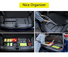 For 2020-2024 Toyota Highlander Trunk Organizer Under Cargo Floor Rear Hatch Storage Box