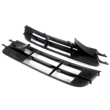 Pair Black Front Fog Light Grill Cover For Audi Q7 Non-Sline 2007-2009