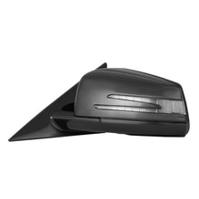 Black Left Side Mirror w/o Blind Spot For 2010-2017 Mercedes C207 Coupe E350 E400 E550 Driver Power Folding Mirror