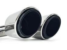 Shiny Silver Exhaust Tips For 2019–2025 Porsche Cayenne E-Hybrid Pair