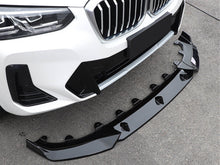 3PCS Gloss Black Front Splitter Lip for BMW X3 G01 M-Sport 2022-2024