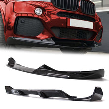 Black Front Lip & Rear Diffuser Spoiler For BMW X5 F15 M-Sport 2015-2018